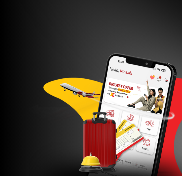 travel subscription offer banner for discounted flight hotel and tour booking deals